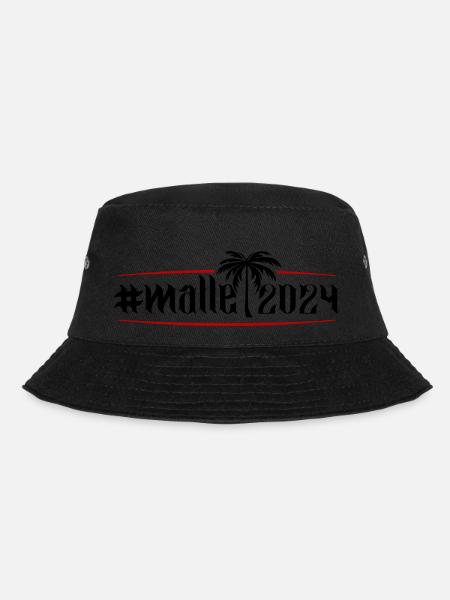 Malle 2024 Mallorca Reise - Bucket Hat - Schwarz