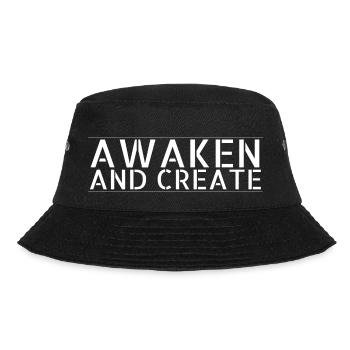 present present idea spiritual awakening happy - Bucket Hat - black - Front - Lela (165cm)