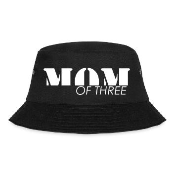 MOM of three childs - MAMAN - Bob - noir - Devant - Lela (165cm)