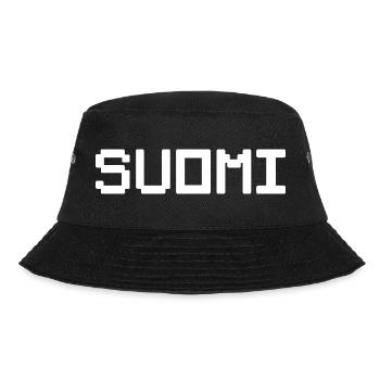 SUOMI Finland - Bucket Hat - black - Front - Lela (165cm)