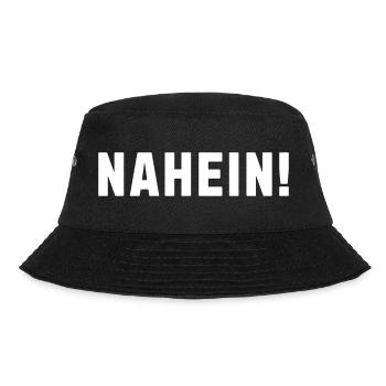 NAHEIN! Einfach nur NAHEIN! - Bucket Hat - Schwarz - Vorne - Lela (165cm)