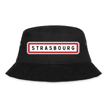 Panneau de Strasbourg, Bas-Rhin - Bob - noir - Devant - Lela (165cm)
