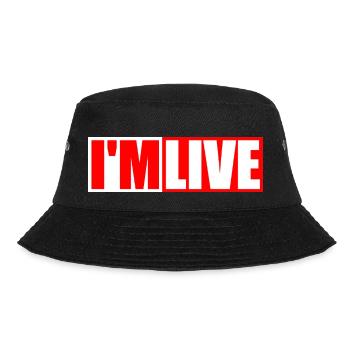 Live Streamer Stream Livestream irl Streams - Bucket Hat - black - Front - Lela (165cm)