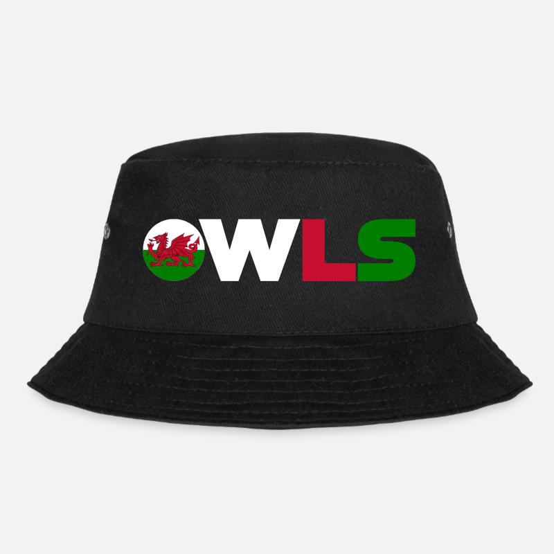 Wales - Bucket Hat - black