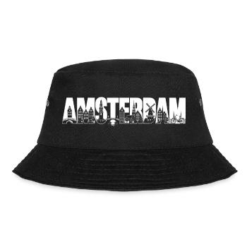 Amsterdam, Hollande, Pays-Bas, Vacances en silhouette - Bob - noir - Devant - Lela (165cm)