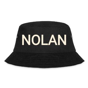 Nolan - Bucket Hat - Schwarz - Vorne