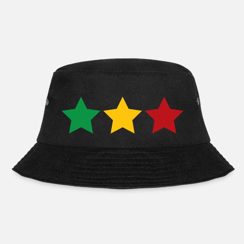 Benin - Bucket Hat - Schwarz
