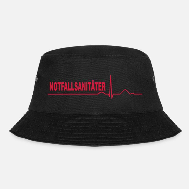 Notfallsanitäter - Bucket Hat - Schwarz
