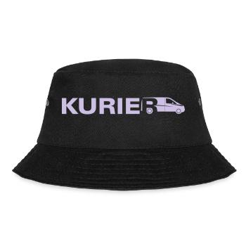 Kurier - Bucket Hat - Schwarz - Vorne - Lela (165cm)