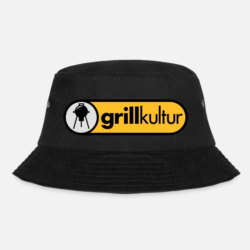 grillkultur (3c) - Bucket Hat - Schwarz