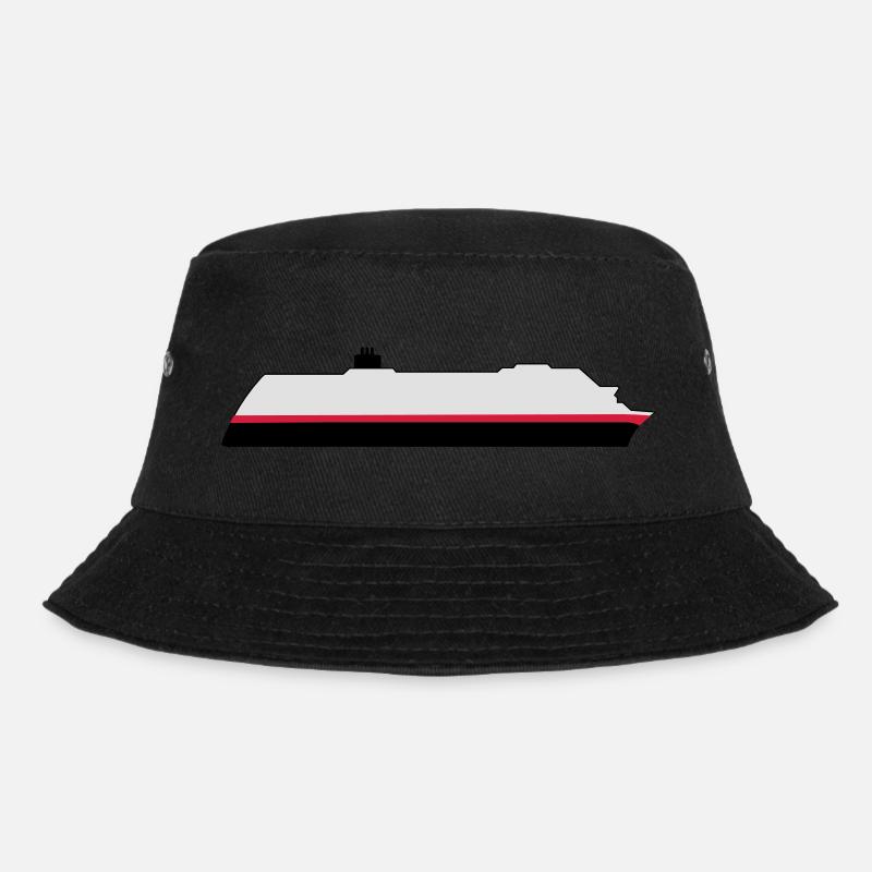 Post Hurtigruten ship - Bucket Hat - black