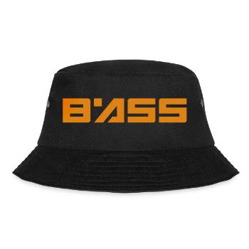 bass3 - Bucket Hat - Schwarz - Vorne - Lela (165cm)