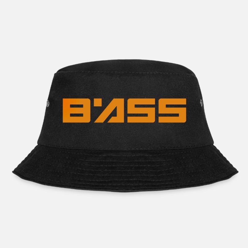 bass3 - Bucket Hat - Schwarz