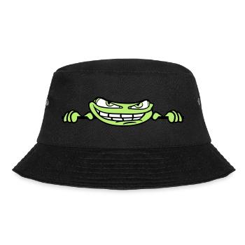 hide frame text write wall wall meme g - Bucket Hat - black - Front - Lela (165cm)