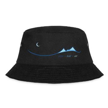 Clean Blue Air - Bucket Hat - black - Front - Lela (165cm)