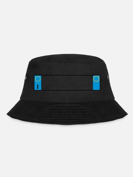 license plate Italy_g1 - Bucket Hat - black