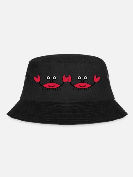 Crabs - Bucket Hat - Schwarz