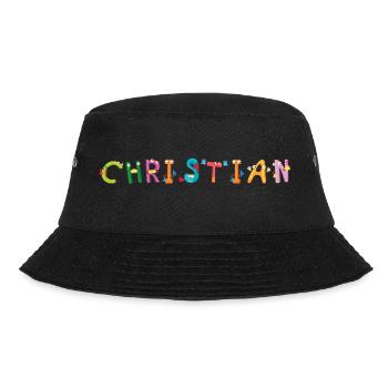 Christian - Bucket Hat - Schwarz - Vorne - Lela (165cm)