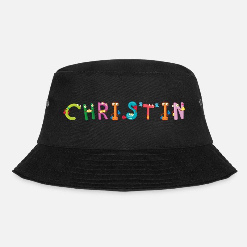 Christin - Bucket Hat - Schwarz