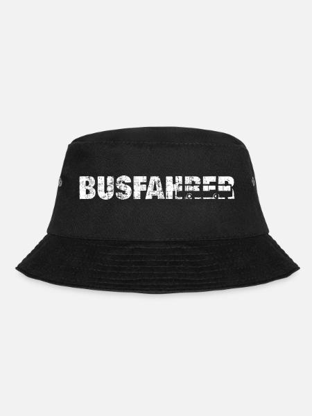 busfahrer design - Bucket Hat - Schwarz