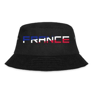 Flag France France Colors Blue White Red FR - Bucket Hat - black - Front - Lela (165cm)