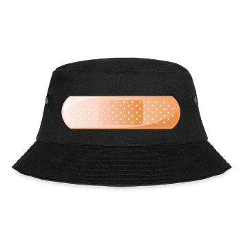 Verband denken - Bucket Hat - Schwarz - Vorne - Lela (165cm)