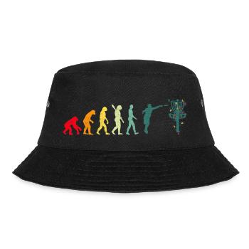 Disc Golf Funny Frisbee Sports Gift With Christmas - Bucket Hat - black - Front - Lela (165cm)