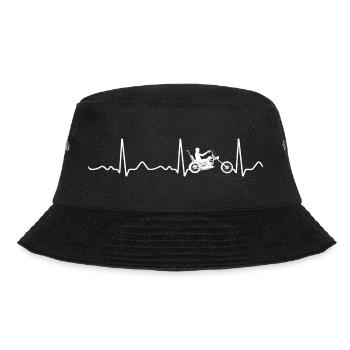 Chopper - Battements de cœur, Pouls, Ligne du cœur, ECG - Bob - noir - Devant - Lela (165cm)
