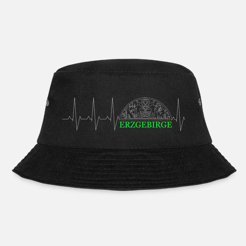 Erzgebirge - Bucket Hat - Schwarz