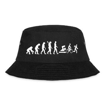 Triathlon Swim Bike Run - Bucket Hat - black - Front - Lela (165cm)