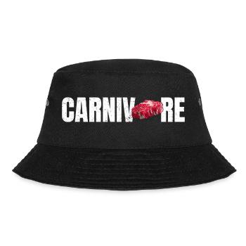 Carnivore Meat BBQ Lover - Bucket Hat - black - Front - Lela (165cm)