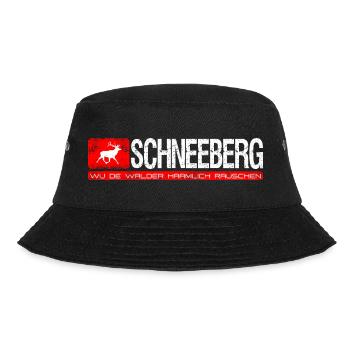 Schneeberg Wu de walder haamlich rauschen - Bucket Hat - black - Front - Lela (165cm)