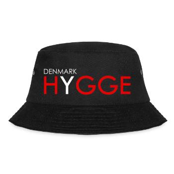denmark hygge - Bucket Hat - Schwarz - Vorne - Lela (165cm)