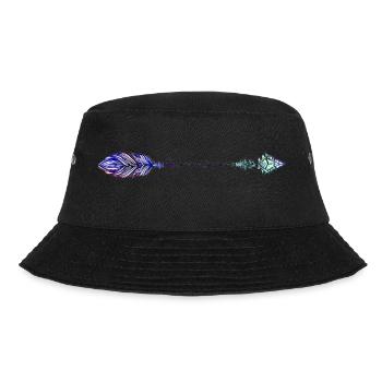 Tattoo Tattoo Tribal Tattoos Krieger Kunst - Bucket Hat - Schwarz - Vorne - Lela (165cm)