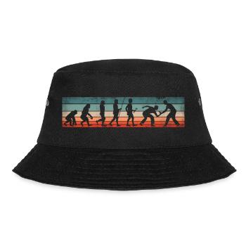 Martial Arts Self Defense Krav Maga - Bucket Hat - Schwarz - Vorne - Lela (165cm)