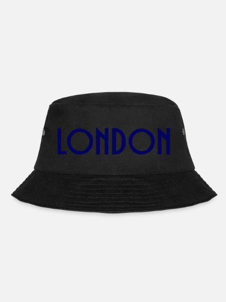 London - Bucket Hat - Schwarz