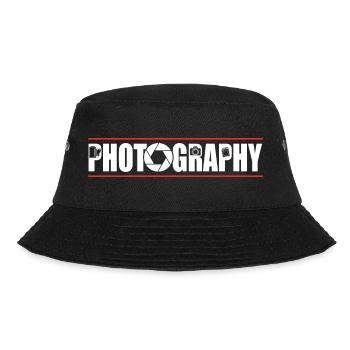 Photography Camera Lens - Bucket Hat - Schwarz - Vorne - Lela (165cm)