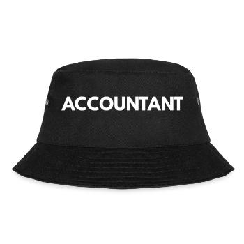 accountant 2022 - Bucket Hat - black - Front - Lela (165cm)