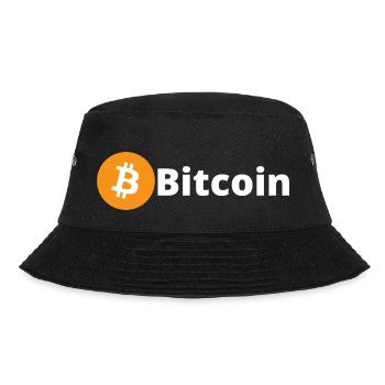 Bitcoin - Bucket Hat - black - Front - Lela (165cm)