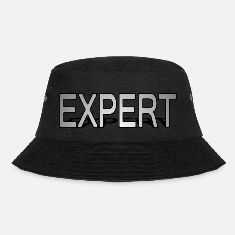 3D-Experte - Bucket Hat - Schwarz