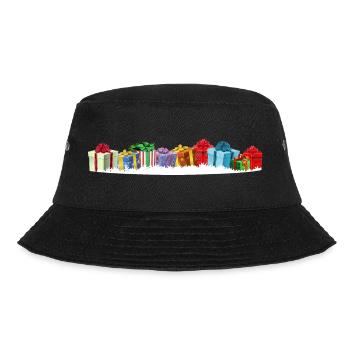 Geschenke Weihnachten - Bucket Hat - Schwarz - Vorne - Lela (165cm)