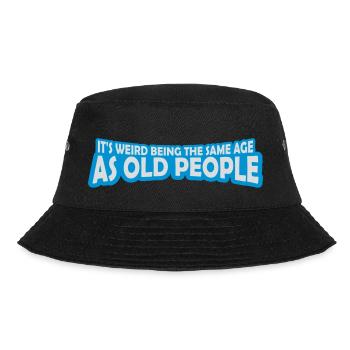 being old people age - Bucket Hat - black - Front - Lela (165cm)