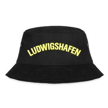 Ludwigshafen - Bucket Hat - Schwarz - Vorne - Lela (165cm)