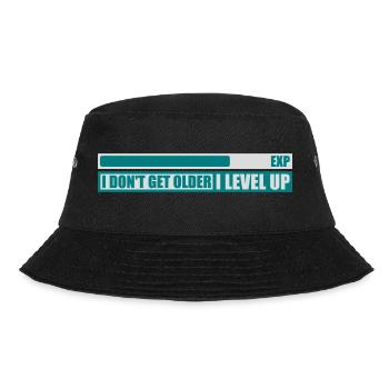 get older level up - Bucket Hat - black - Front - Lela (165cm)