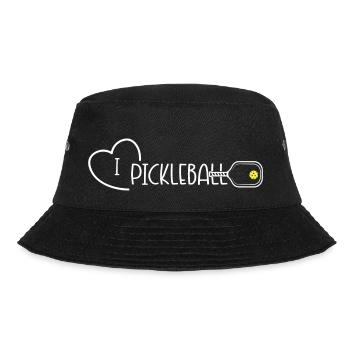 J’adore Pickleball Pickle Ball Lover Idée cadeau - Bob - noir - Devant - Lela (165cm)