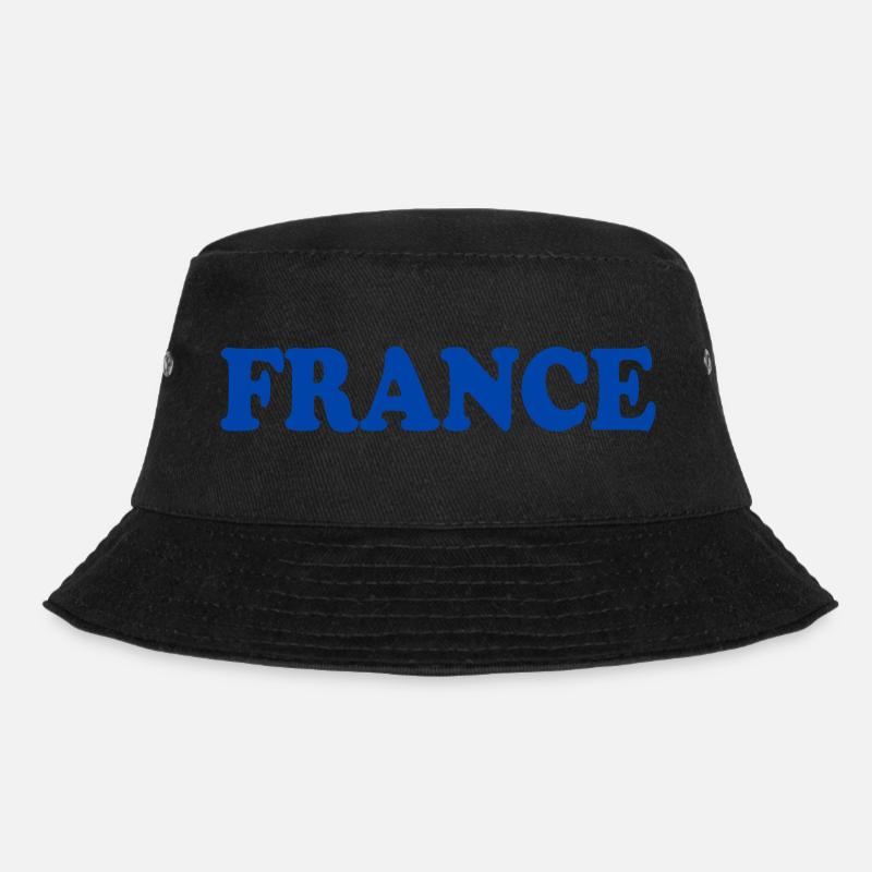 France - Bucket Hat - Schwarz