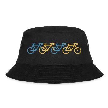 Cykel Fahrrad - Bucket Hat - Schwarz - Vorne - Lela (165cm)