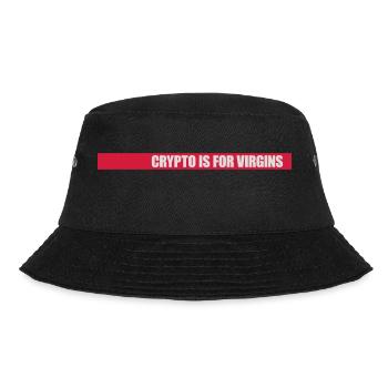 crypto is for virgins - Bucket Hat - black - Front - Lela (165cm)