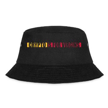 crypto is for virgins - Bucket Hat - black - Front - Lela (165cm)
