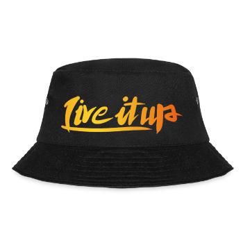 Live It Up, Only One Place - Bucket Hat - black - Front - Lela (165cm)
